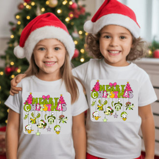 Mickey Mouse and Friends Merry Christmas T-Shirt