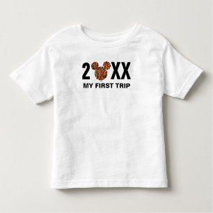 Mickey Mouse Animal Print   My First Trip T-Shirt