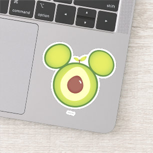 Mickey Mouse Avocado Icon Sticker