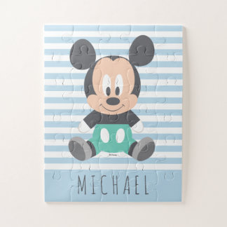 Mickey Mouse | Baby Mickey - Add Your Name Jigsaw Puzzle