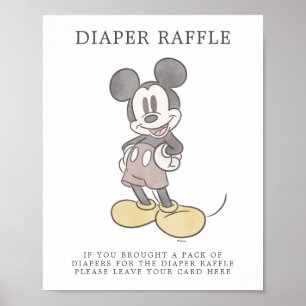 Mickey Mouse Baby Shower Poster