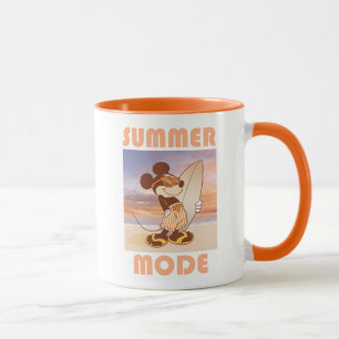 Mickey Mouse Beach Summer Mode Mug