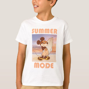 Mickey Mouse Beach Summer Mode T-Shirt