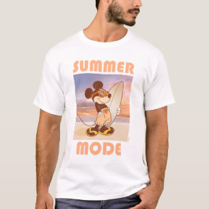 Mickey Mouse   Beach Summer Mode T-Shirt