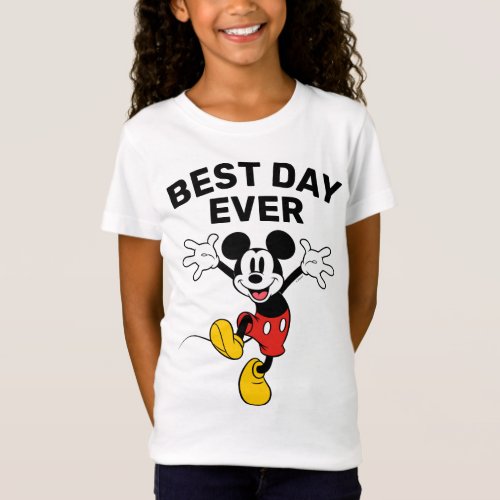 Mickey Mouse  Best Day Ever T_Shirt