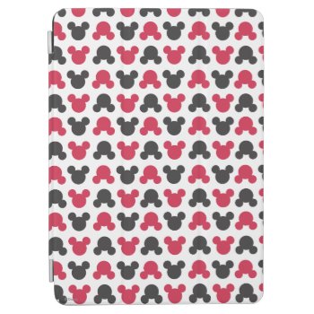 Mickey Mouse | Black And Red Pattern Ipad Air Cover by MickeyAndFriends at Zazzle