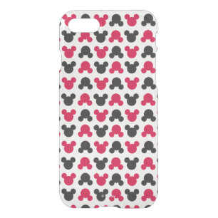 Mickey Mouse   Black and Red Pattern iPhone SE/8/7 Case