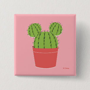 Mickey Mouse Cactus Icon Button