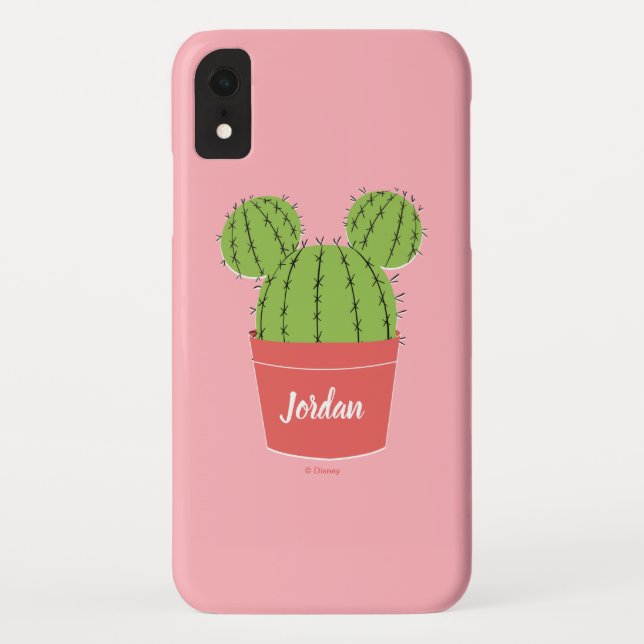 Mickey Mouse Cactus Icon Case-Mate iPhone Case (Back)