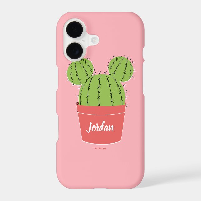Mickey Mouse Cactus Icon Iphone Case (Back)