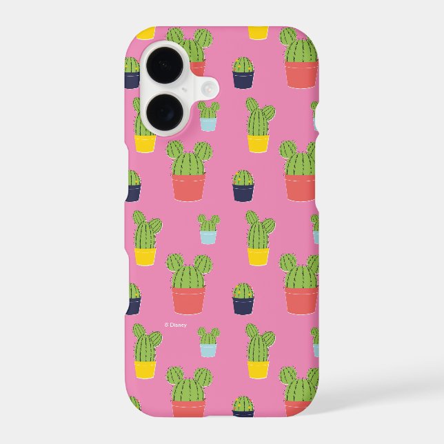 Mickey Mouse Cactus Icon Pattern Iphone Case (Back)