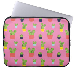 Mickey Mouse Cactus Icon Pattern Laptop Sleeve