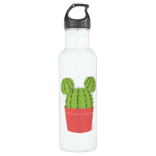 Mickey Mouse Cactus Icon Stainless Steel Water Bottle