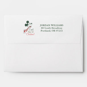 Mickey Mouse Can't Wait 'til Christmas! Envelope