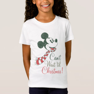 Mickey Mouse Can't Wait 'til Christmas! T-Shirt