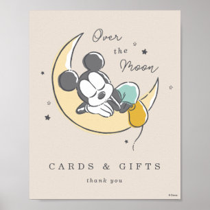 Mickey Mouse Cards & Gifts Table Sign