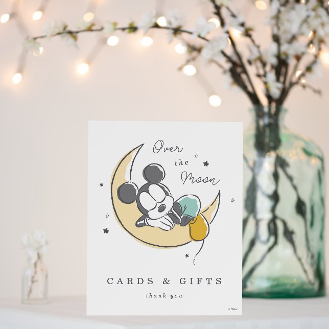 Mickey Mouse Cards & Gifts Table Sign (In Situ (Wedding))