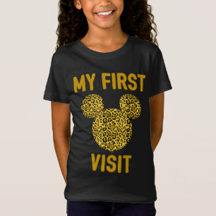 Mickey Mouse Cheetah My First Visit T-Shirt
