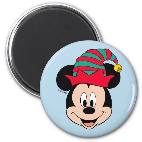 Mickey Mouse  Christmas Elf Hat Magnet