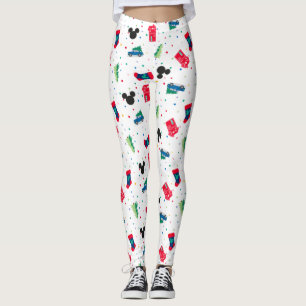 Mickey Mouse   Christmas Icon Pattern Leggings