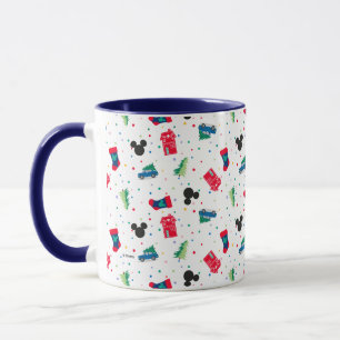 Mickey Mouse   Christmas Icon Pattern Mug