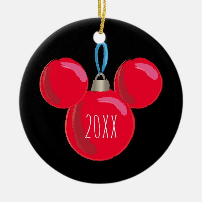 Mickey Mouse Christmas Ornament (Front)