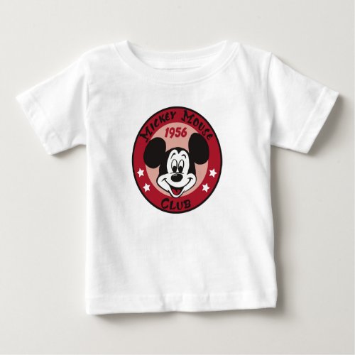 Mickey Mouse Club 1956 logo design Baby T_Shirt