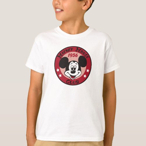 Mickey Mouse Club 1956 logo design T_Shirt