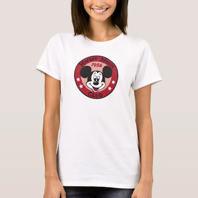 Mickey Mouse Club 1956 logo design T-Shirt | Zazzle
