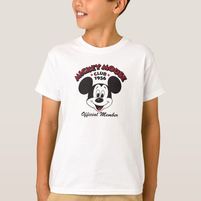 Mickey Mouse Club 1956 Official Member T-Shirt (Front)