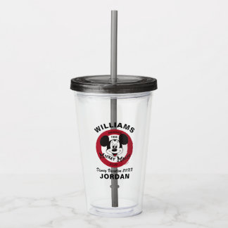 Mickey Mouse Club | Family Vacation Acrylic Tumbler