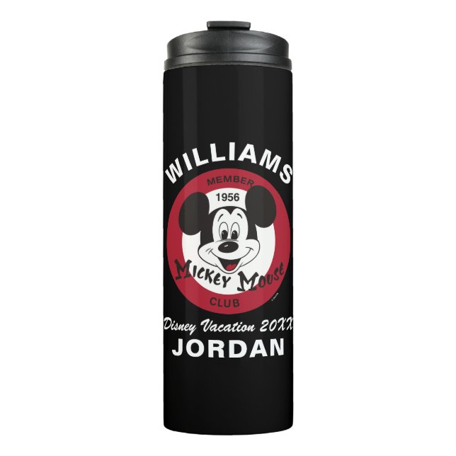 Mickey Mouse Club | Family Vacation Thermal Tumbler (Front)