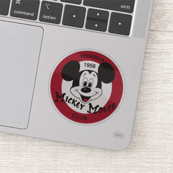 Mickey Mouse Decal  Disney Decal  Leader of the Club  Laptop Decal  Car Decal  Home Decor Decal