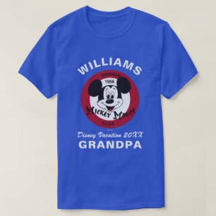 Mickey Mouse Club Family Vacation & Year T-Shirt