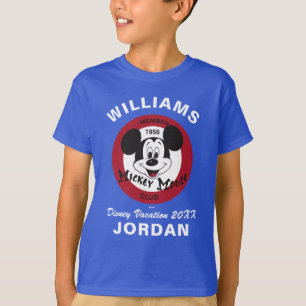 Mickey Mouse Club Family Vacation & Year T-Shirt