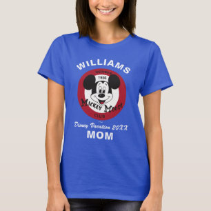 Mickey Mouse Club Family Vacation & Year T-Shirt