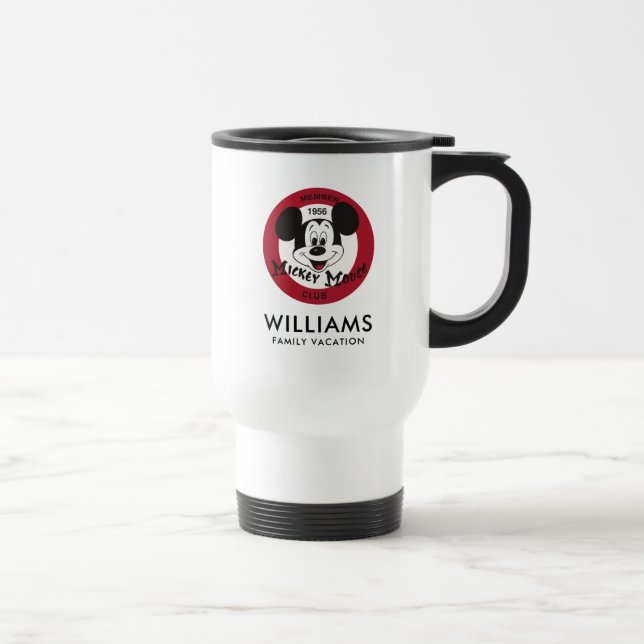 Mickey Mouse Club | Family Vacation & Year Travel Mug (Right)