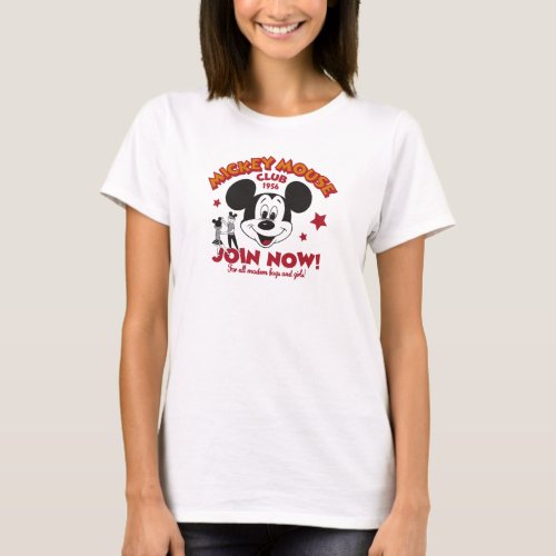 Mickey Mouse Club Join Now T_Shirt