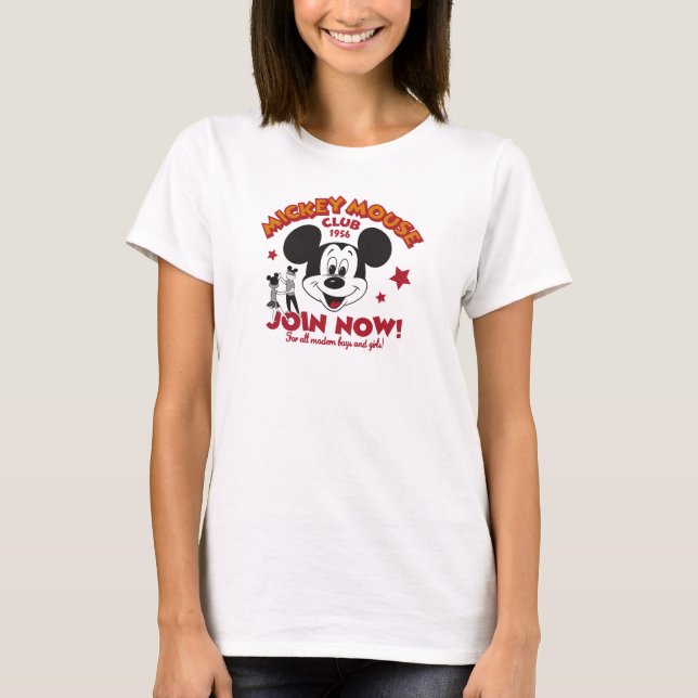 Mickey Mouse Club "Join Now" T-Shirt (Front)