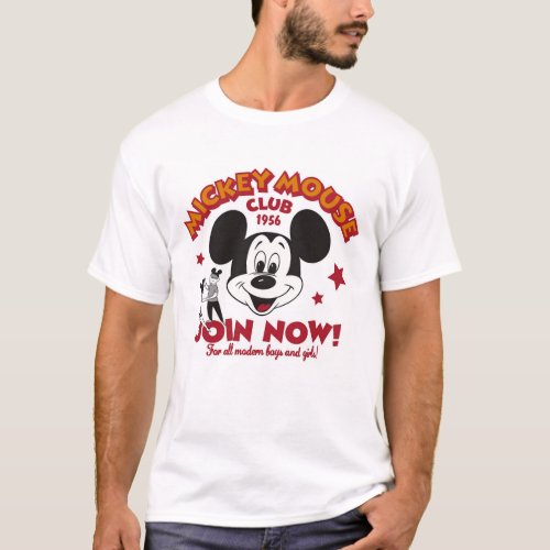 Mickey Mouse Club Join Now T_Shirt