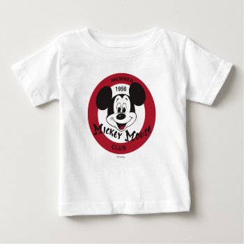Mickey Mouse Club Logo Baby T-shirt by MickeyAndFriends at Zazzle