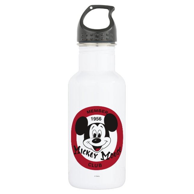 Mickey Mouse Club logo Stainless Steel Water Bottle (Front)