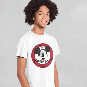 Mickey Mouse Club Logo T-shirt by MickeyAndFriends at Zazzle