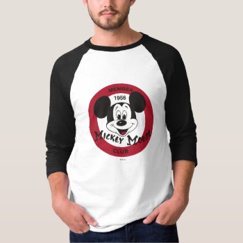 Mickey Mouse Club Logo T-shirt by MickeyAndFriends at Zazzle