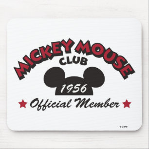 Mickey Mouse Club Member Logo (1956) Mouse Pad