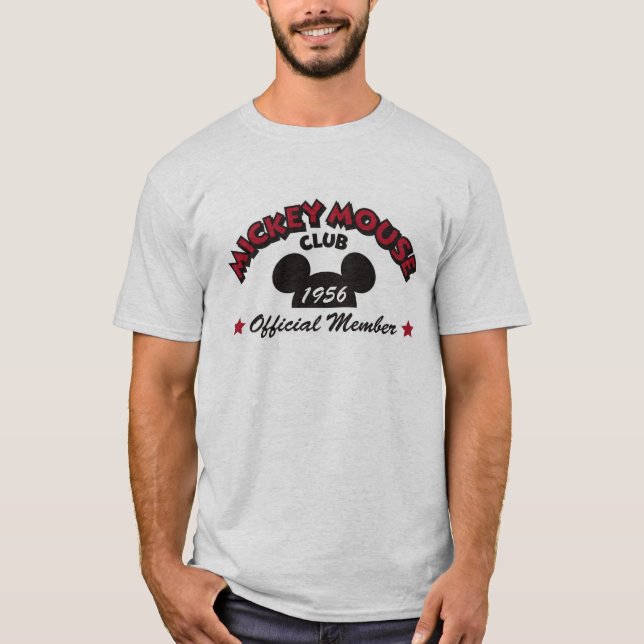 Mickey Mouse Club Member Logo (1956) T-Shirt (Front)