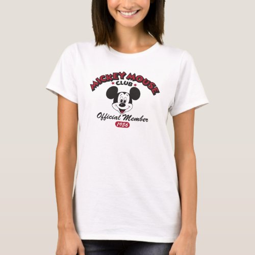 Mickey Mouse Club Member Logo 1956 T_Shirt