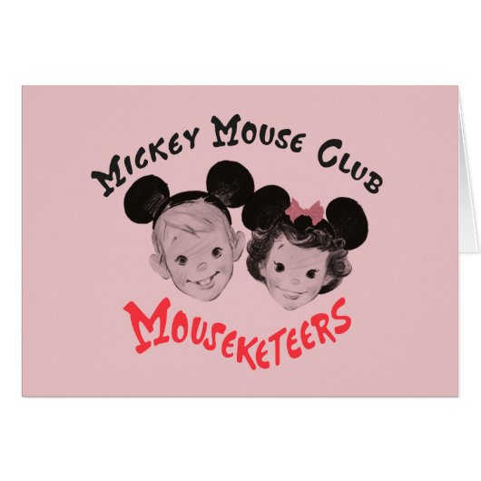 Mickey Mouse Club Mouseketeers Cards (Front Horizontal)