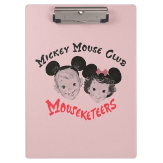 Mickey Mouse Club Mouseketeers Clipboard