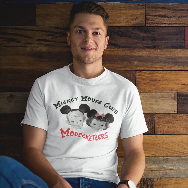 Mickey Mouse Club Mouseketeers T-Shirt (Person wearing shirt)